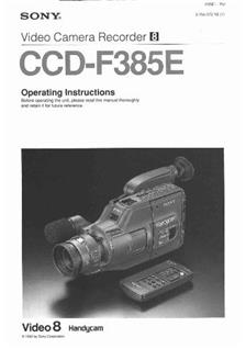 Blaupunkt CR 8210 manual. Camera Instructions.